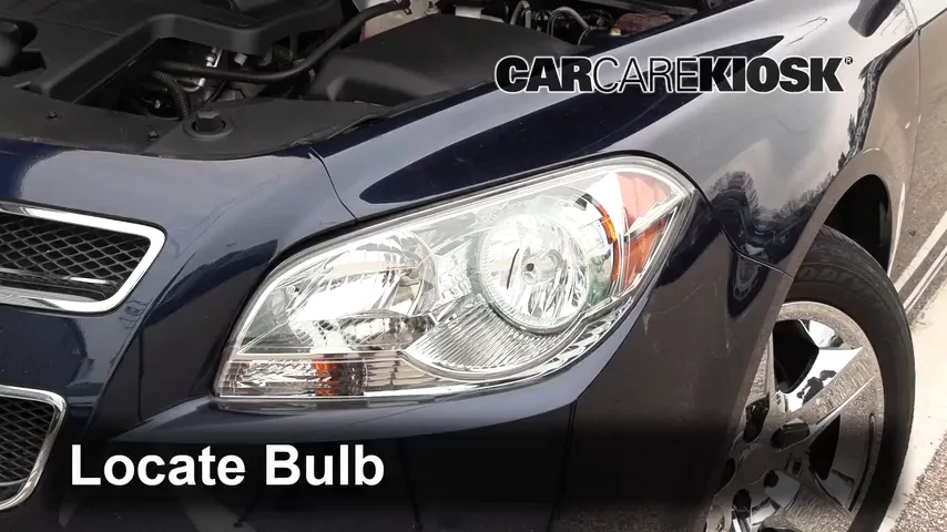 2009 Chevrolet Malibu LS 2.4L 4 Cyl. Lights Parking Light (replace bulb)